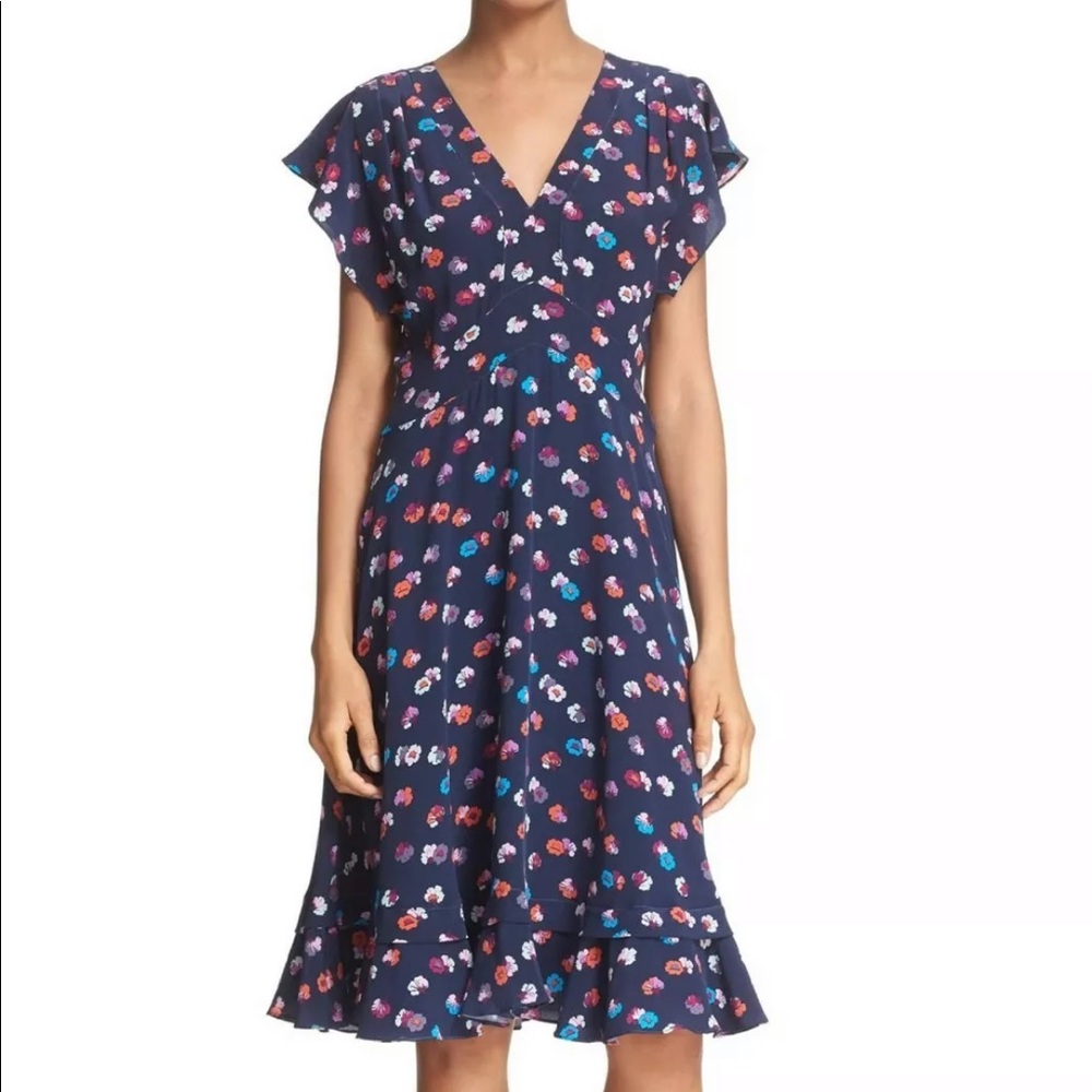 Rebecca Taylor Sakura Silk Dress